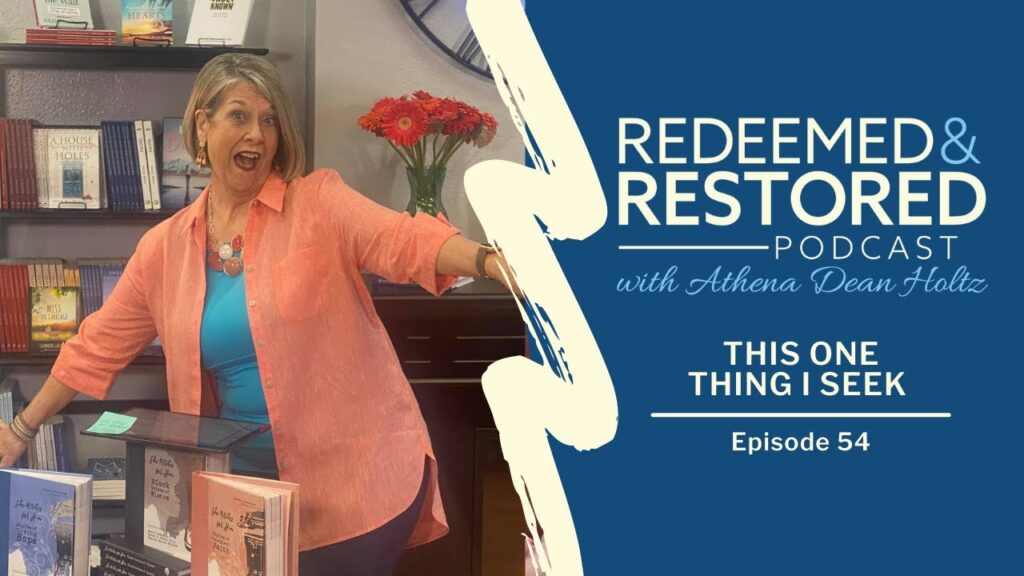 maxresdefault Redeemed and Restored Episode 54: This One Thing I Seek - Athena in front of red daisies, looking thrilled to see you